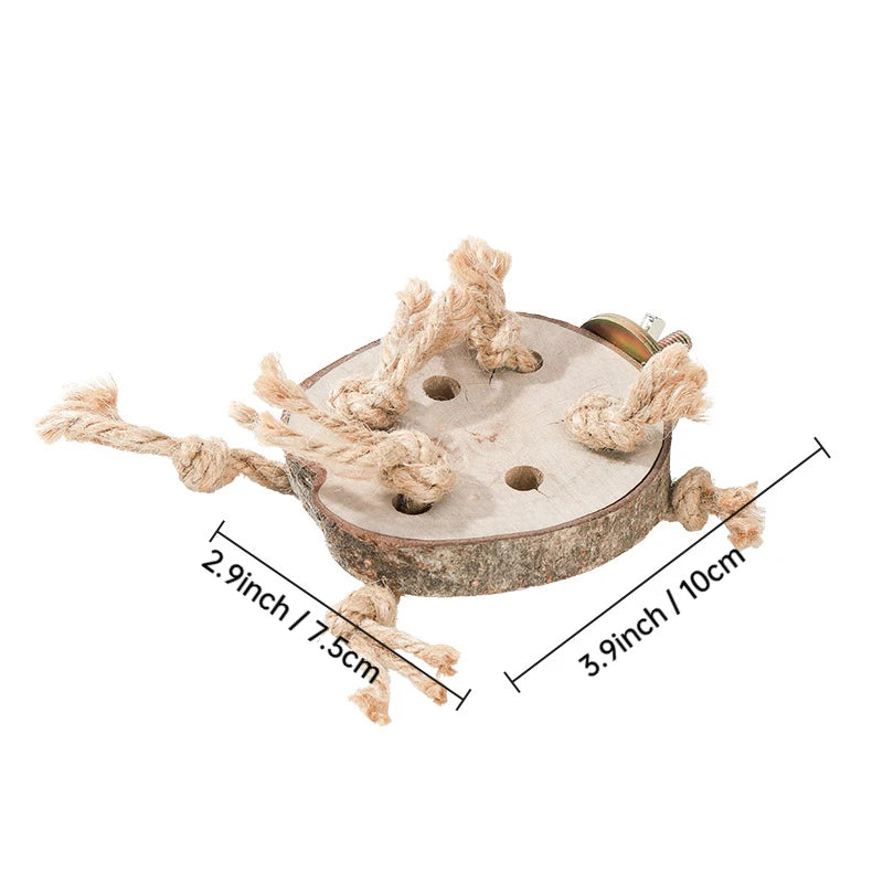 Natural Wood Bird Chew Toy