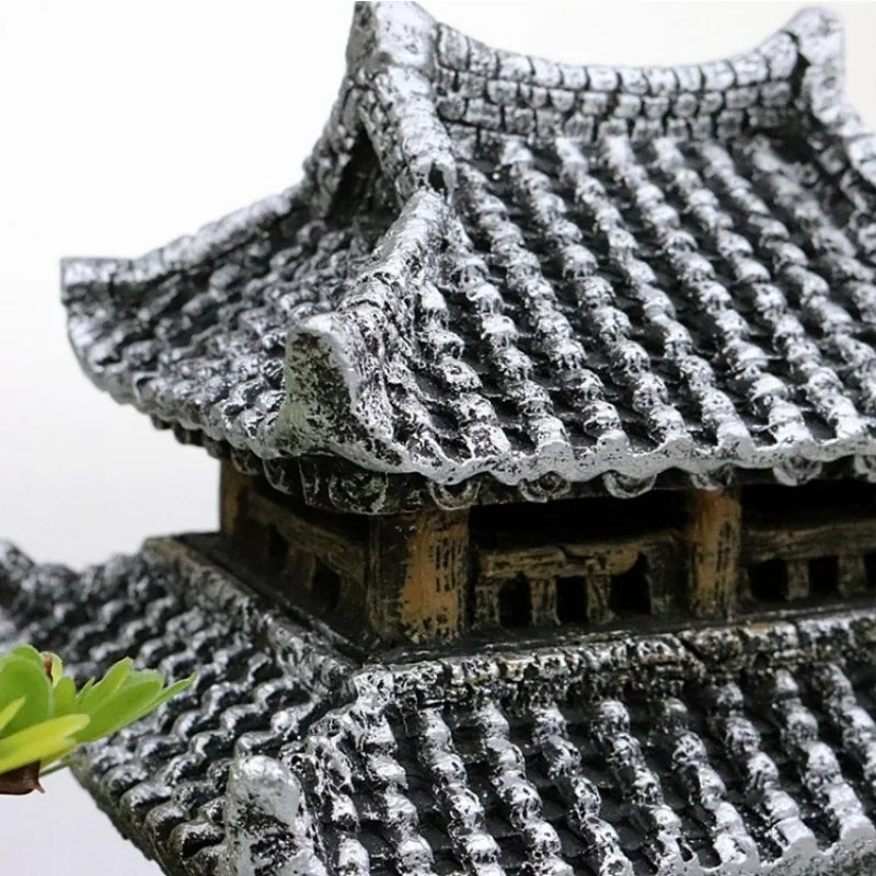 Resin House Ornament – Decoration for Aquarium Landscape
