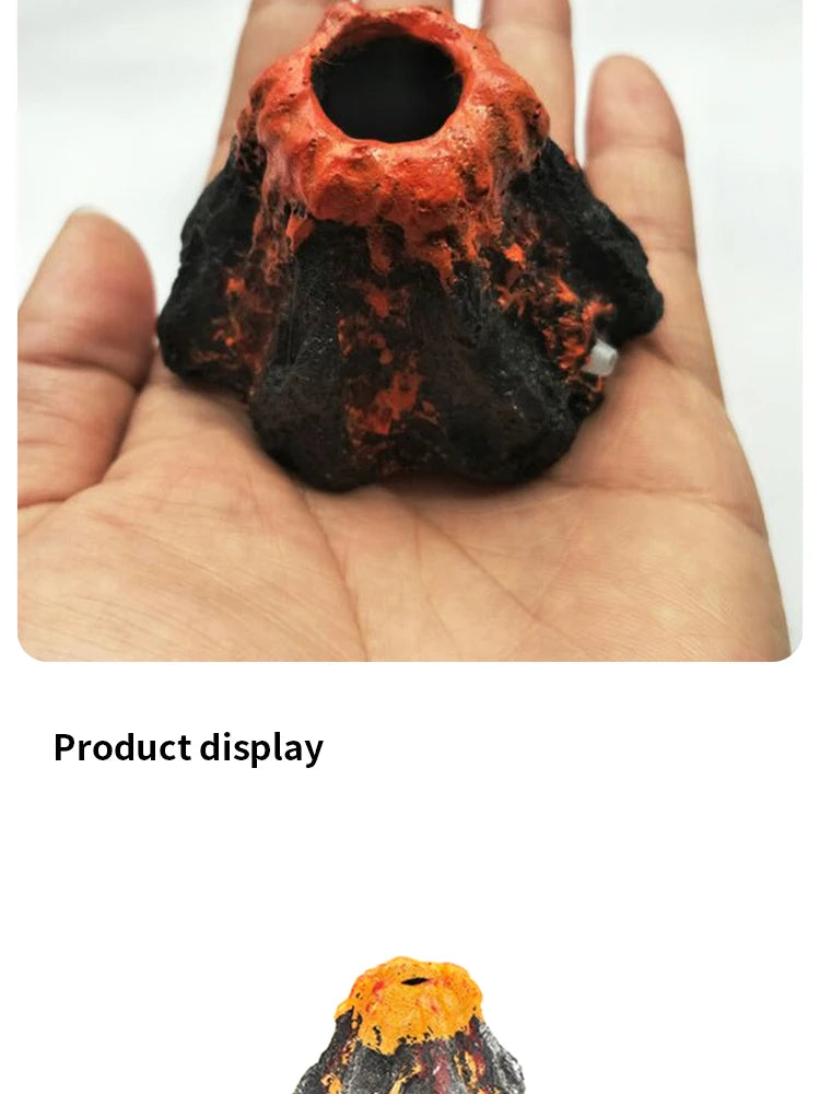 Aquarium Volcano Air Stone – Bubble Aerator with ABS Volcanic Bubbler