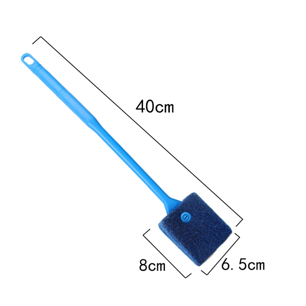 Double-Sided Algae Brush – Aquarium Glass & Acrylic Cleaner Tool