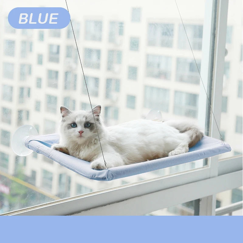 Hanging Cat Hammock Bed – Window Seat Perch for Cats & Kittens, Holds Up to 20kg