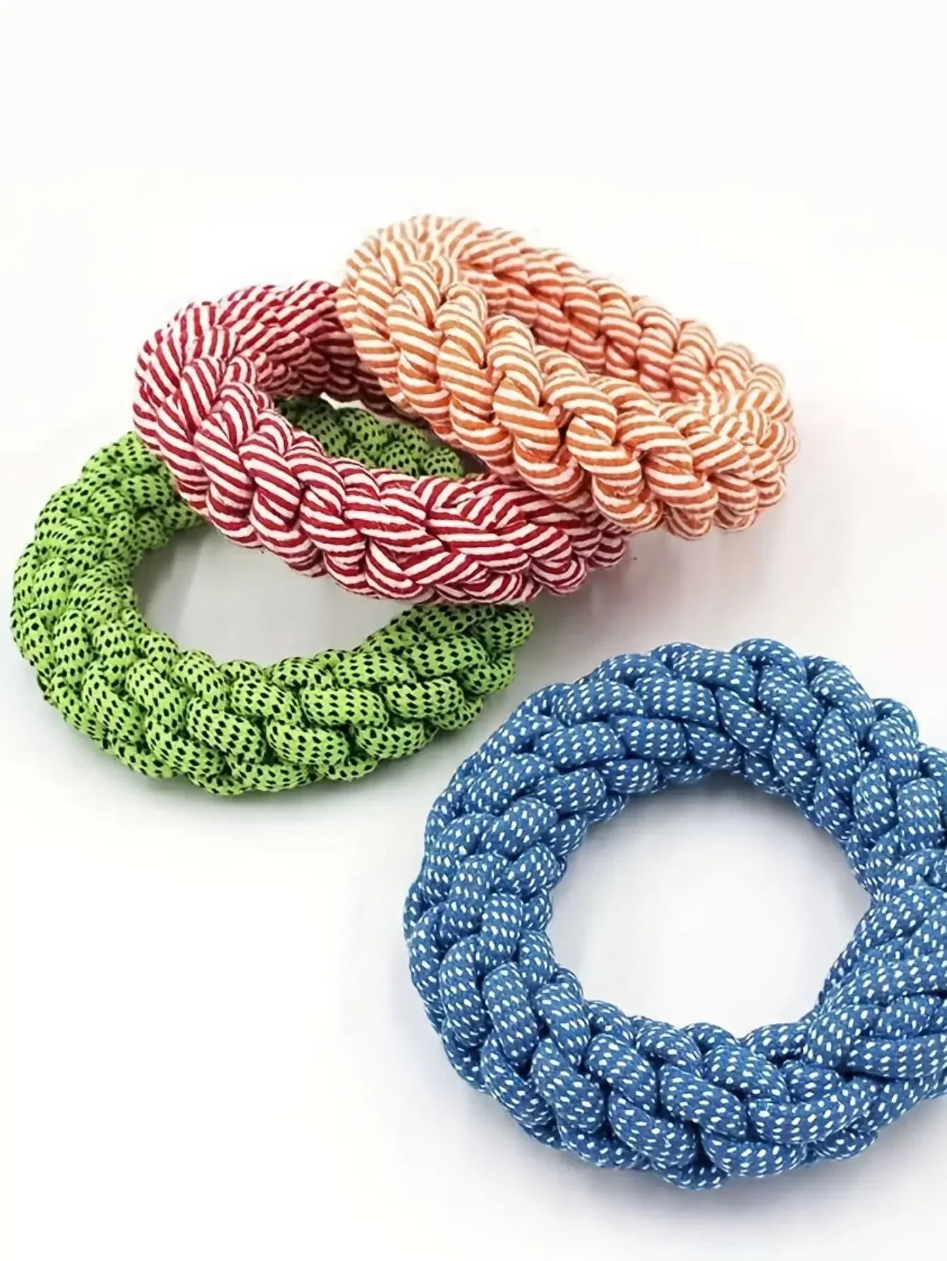Durable Dog Rope Toy – Bite-Resistant Chew Toy for Large Dogs