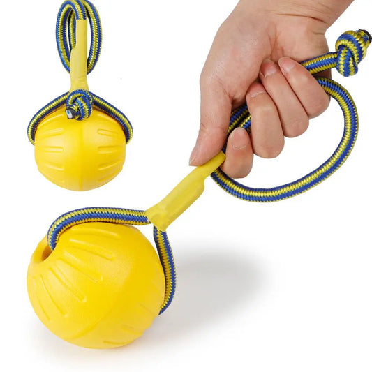 Indestructible Rubber Dog Ball – 7cm/9cm Chew, Fetch & Interactive Training Toy