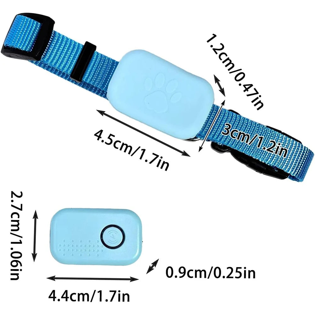 GPS Pet Tracker for Dogs & Cats – Smart Collar with Real-Time Location Tracking