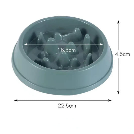 Slow Feeder Dog Bowl – Non-Slip, Eco-Friendly Maze Puzzle for Fast Eaters