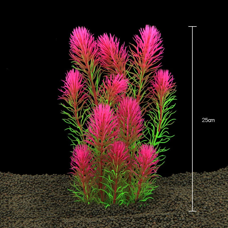Artificial Aquarium Decoration Plant Plastic Water Grass