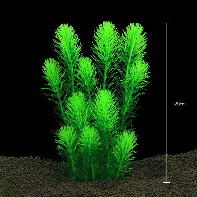 Artificial Aquarium Decoration Plant Plastic Water Grass