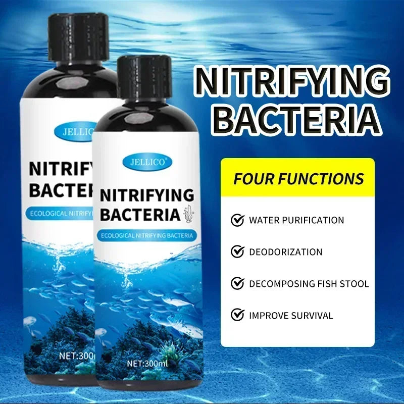 Nitrifying Bacteria Liquid – Aquarium Water Purifier & Treatment Solution
