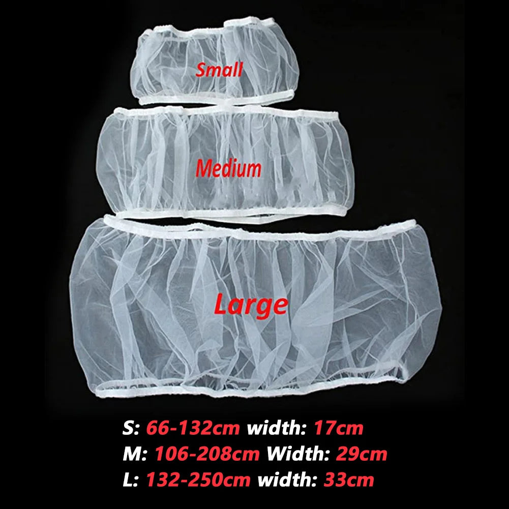 Mesh Bird Cage Cover – Dustproof Nylon Net for Parrot Cages, S/M/L Sizes