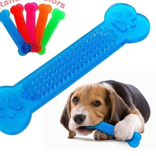 Rubber Dog Chew Bone – Durable Dental Toy for Aggressive Chewers and Puppies - The Best For Pets