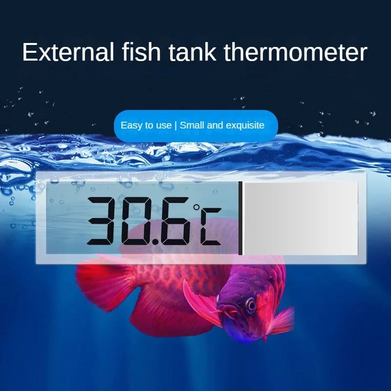 LCD Digital Aquarium Thermometer – Accurate Fish Tank Temperature Meter
