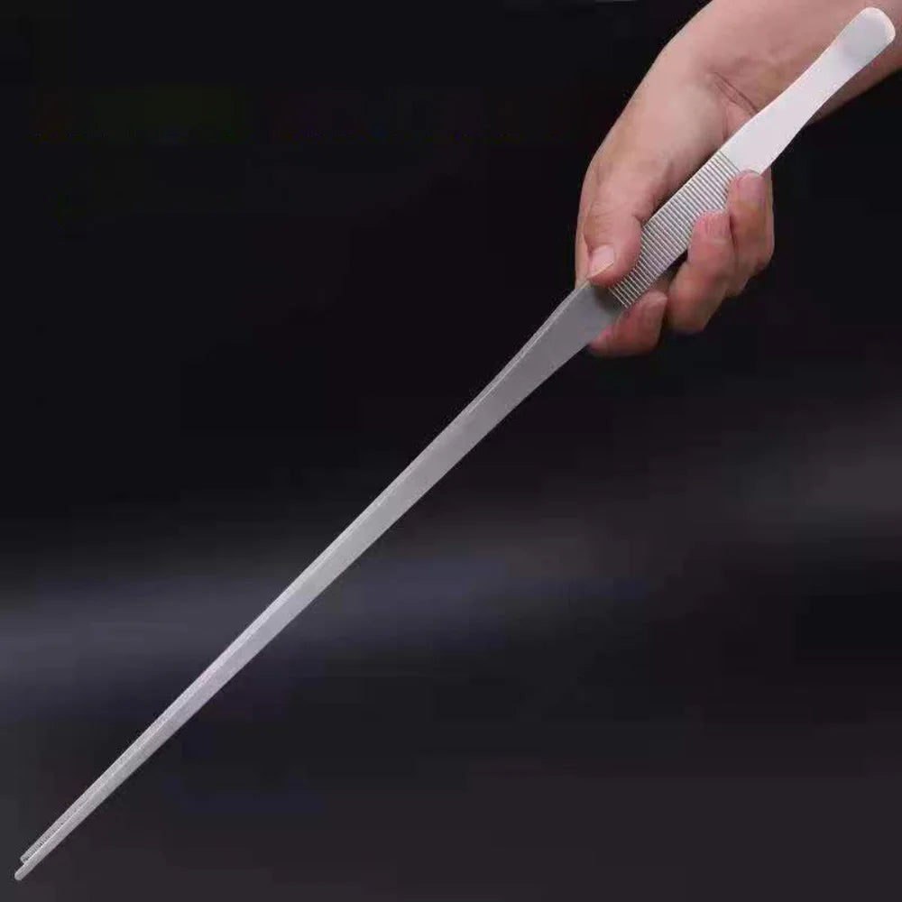 Multifunctional Stainless Steel Aquarium Tweezers – Elbow Aquascape & Feeding Tool