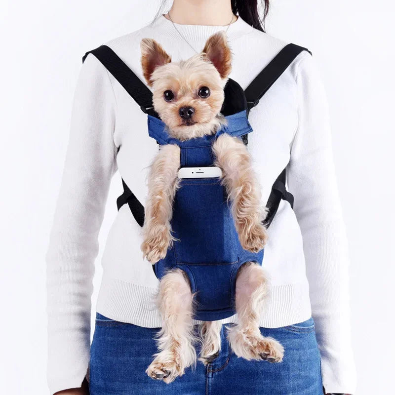 Cat Travel Backpack Sack – Breathable, Portable Pet Carrier for Both Shoulders