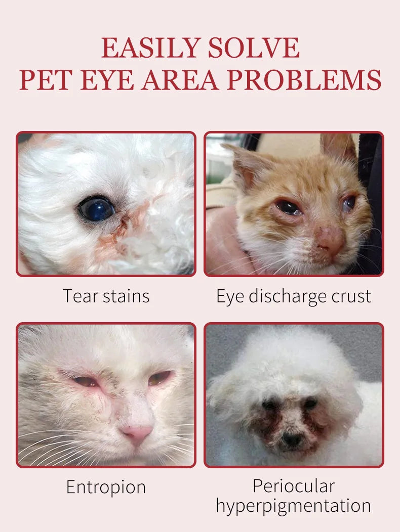 Natural Tear Stain Remover Balm – Gentle Eye Care for Dogs & Cats