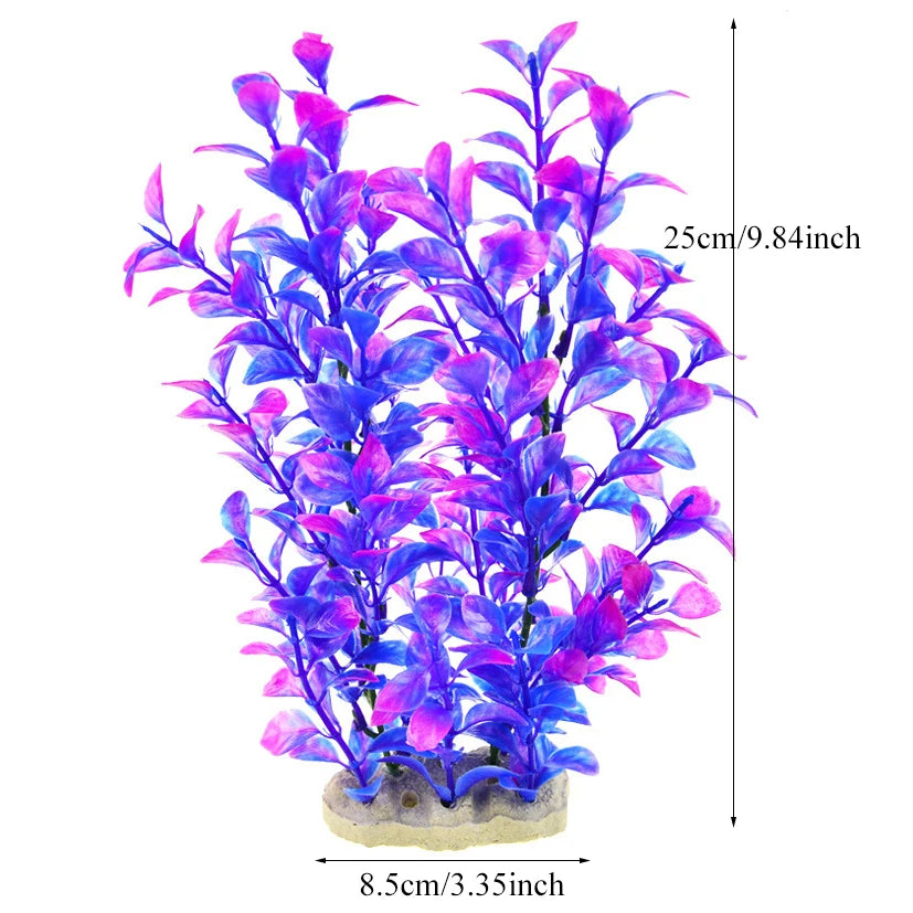 Artificial Aquarium Decoration Plant Plastic Water Grass