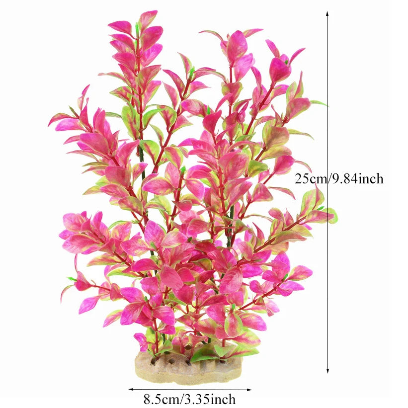 Artificial Aquarium Decoration Plant Plastic Water Grass
