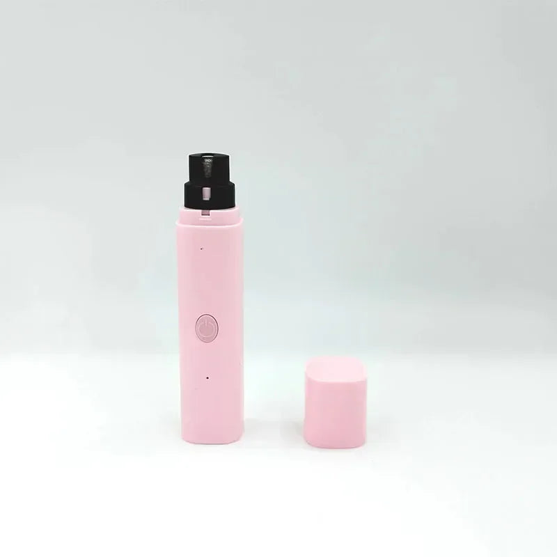 Rechargeable Electric Pet Nail Grinder – Quiet Clipper with LED Light for Dogs & Cats
