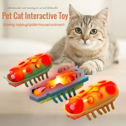 Interactive Electric Bug Cat Toy – Mini Automatic Vibration Toy for Kittens - The Best For Pets