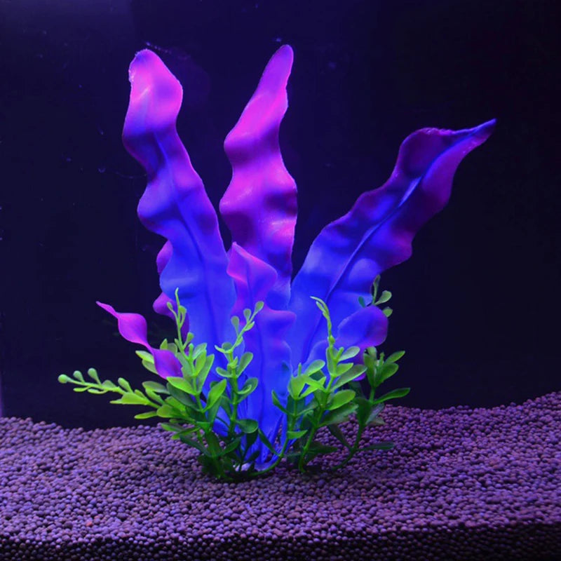 Artificial Aquarium Decoration Plant Plastic Water Grass