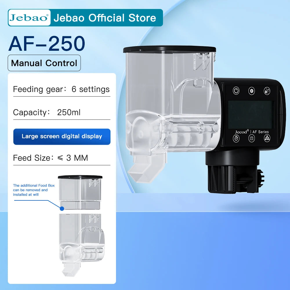 Smart Aquarium Feeder – Automatic Digital WiFi Remote Fish Feeder