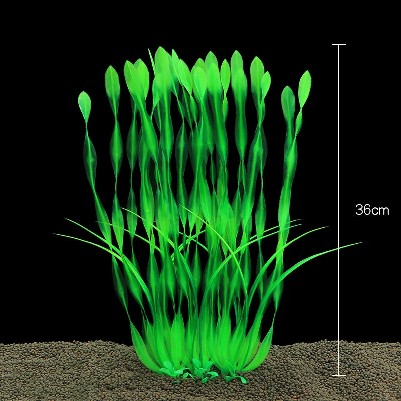 Artificial Aquarium Decoration Plant Plastic Water Grass