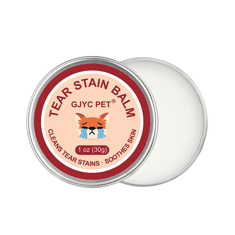 Natural Tear Stain Remover Balm – Gentle Eye Care for Dogs & Cats