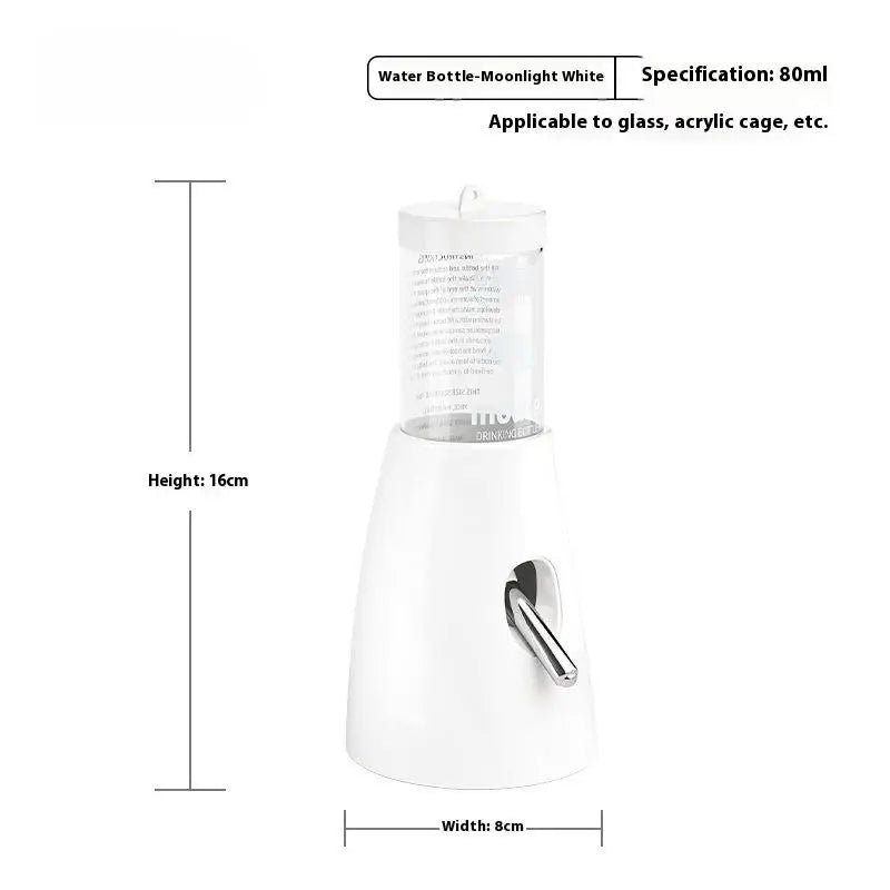 2-in-1 Hamster Feeder & Water Dispenser – Large Capacity Automatic Dispenser, Leak proof
