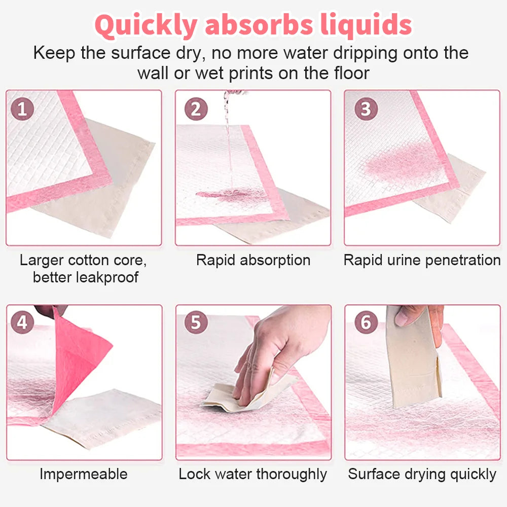 Quick-Dry Leak-Proof Puppy Training Mats