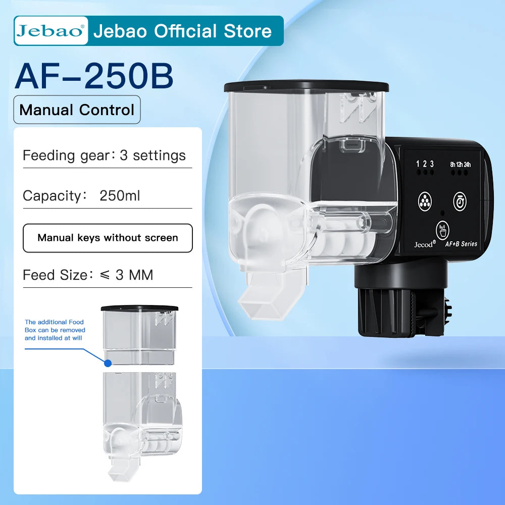 Smart Aquarium Feeder – Automatic Digital WiFi Remote Fish Feeder