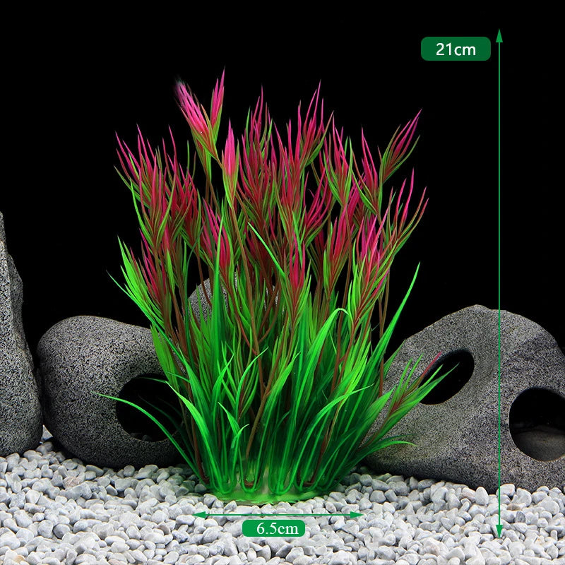 Artificial Aquarium Decoration Plant Plastic Water Grass