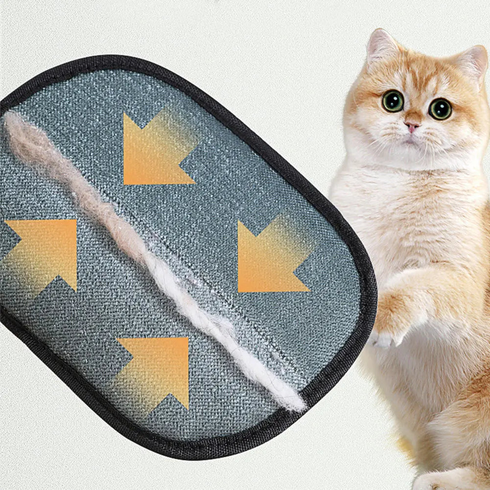 Pet Hair Remover Glove – Grooming Tool for Dogs, Cats & Rabbits