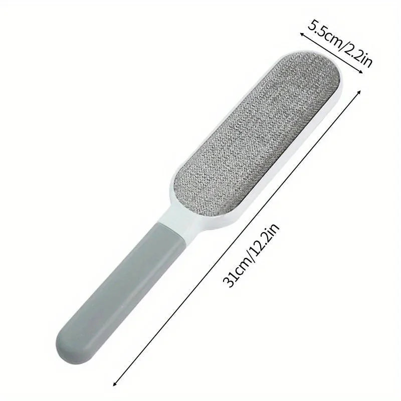 Reusable Lint Brush – Double-Sided Hair Remover for Clothes, Furniture & Bedding
