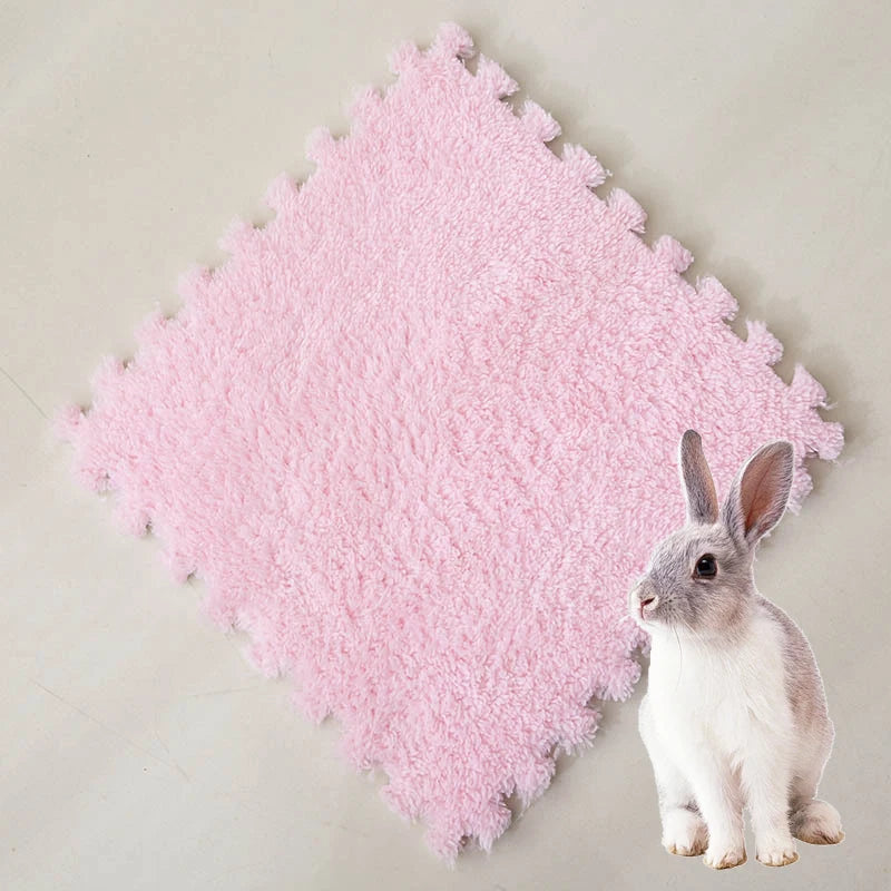 30cmX30cm EVA Pet Warming Pad – Soft Sleeping Mat for Guinea Pigs & Rabbits