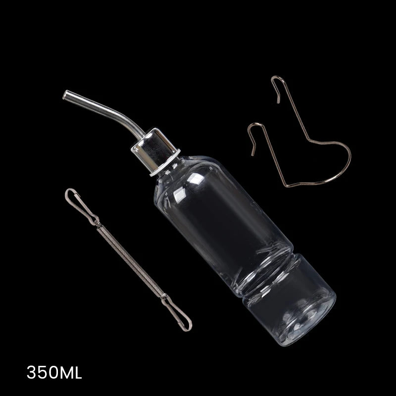 1Pc Plastic Rabbit Water Bottle – Cage Dispenser for Hamster, Bunny & Small Pets