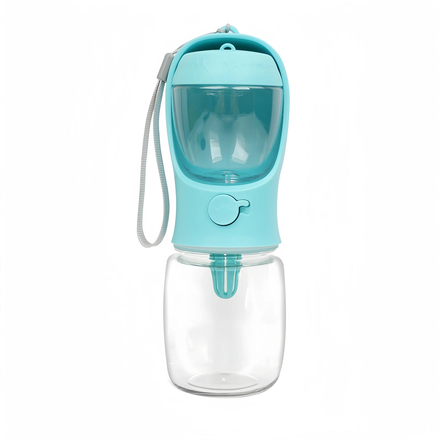 Portable Pet Food & Water Bottle – Food Grade Travel Cup with Food Dispenser for Dogs & Cats