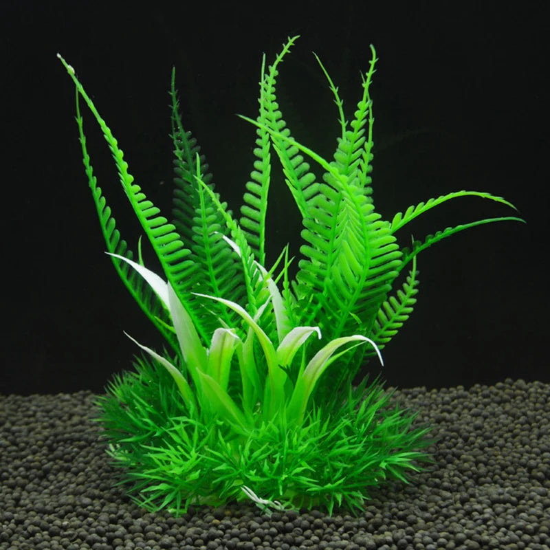 Artificial Aquarium Decoration Plant Plastic Water Grass