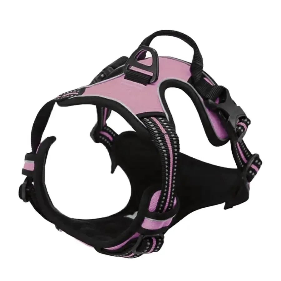 Comfortable Leather Dog Harness – Adjustable Vest for Small and Medium Dogs - The Best For Pets