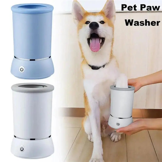 Electric Pet Paw Cleaner Cup – Automatic, Portable & Quiet Foot Washer for Dogs & Cats
