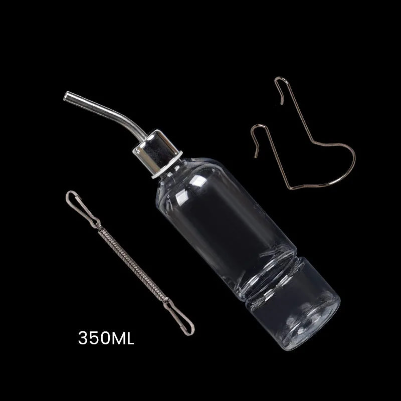 1Pc Plastic Rabbit Water Bottle – Cage Dispenser for Hamster, Bunny & Small Pets