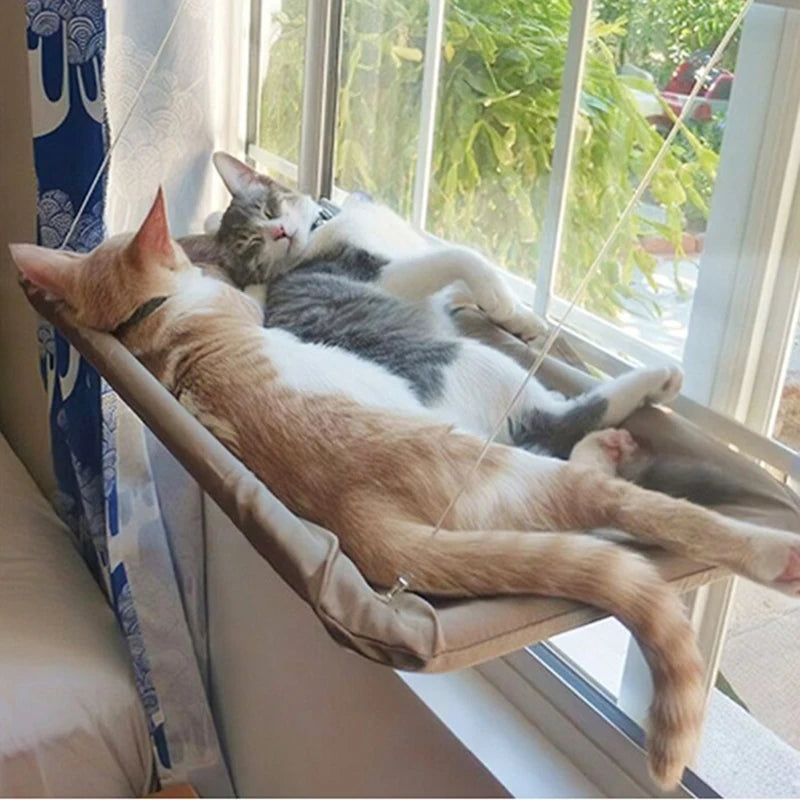 Hanging Cat Hammock Bed – Window Seat Perch for Cats & Kittens, Holds Up to 20kg