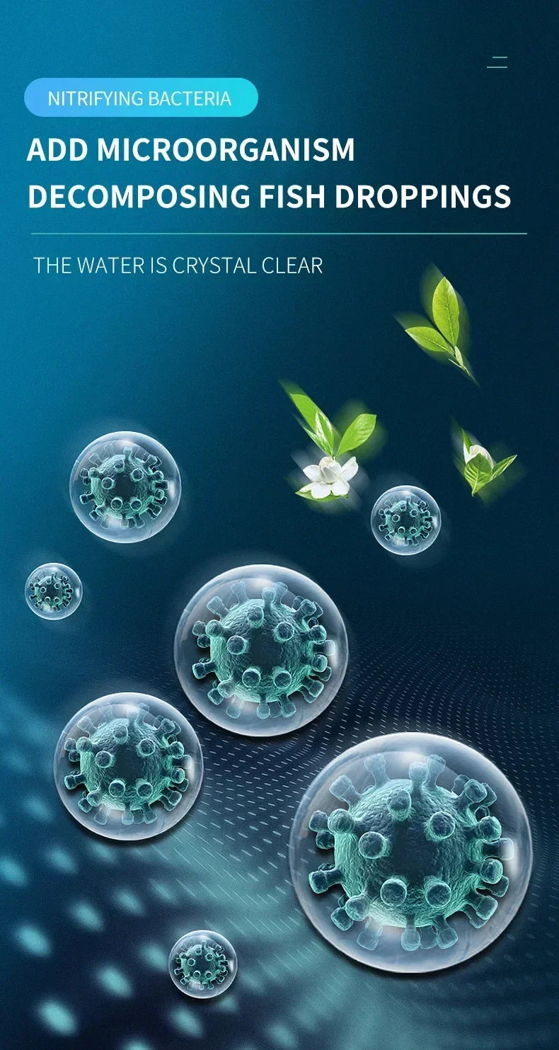 Nitrifying Bacteria Liquid – Aquarium Water Purifier & Treatment Solution