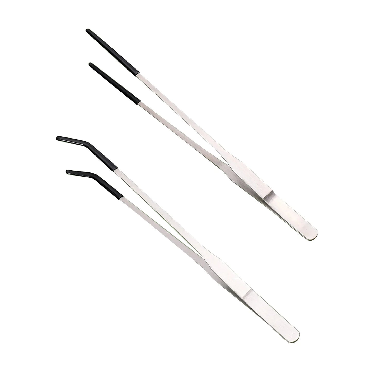 Feeding Tweezers – Straight & Curved Stainless Steel Tongs for Reptiles
