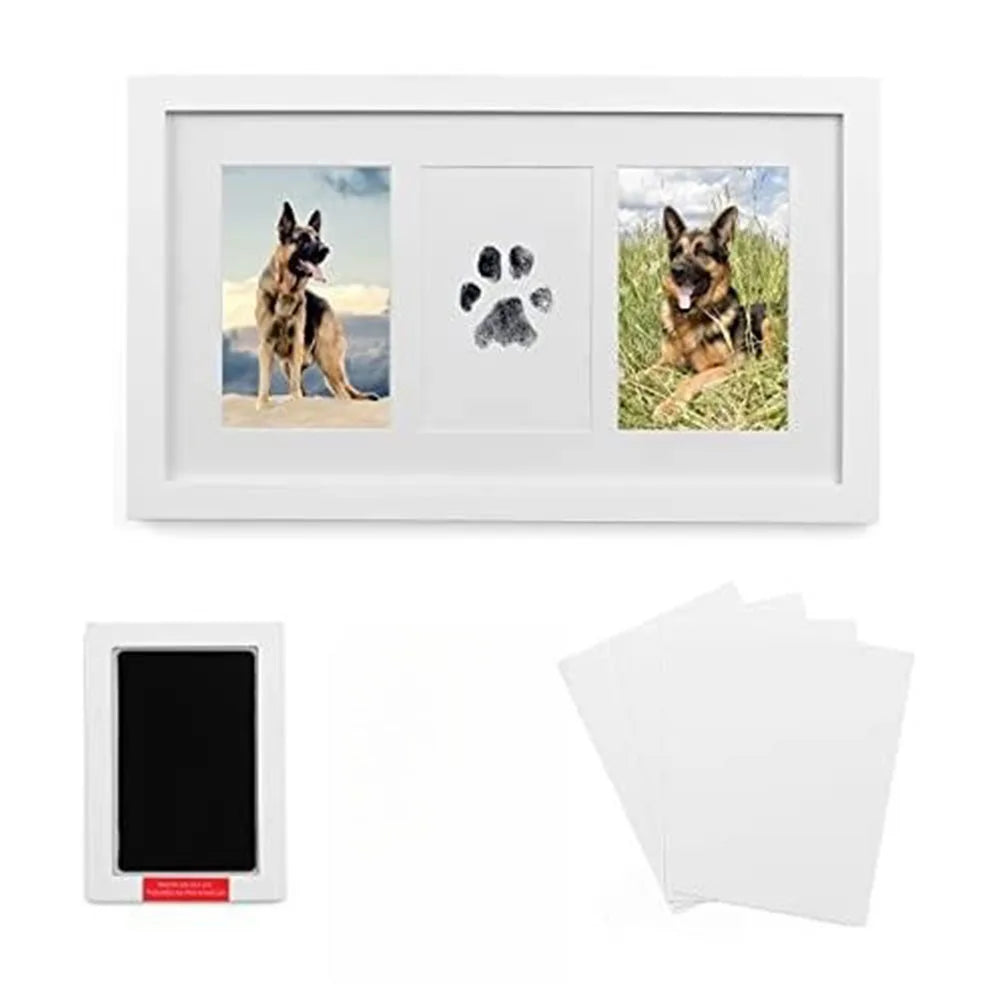 Paw Print Ink Pad Kit – Safe, Non-Toxic Inkless Pad for Pet & Baby Keepsake Prints