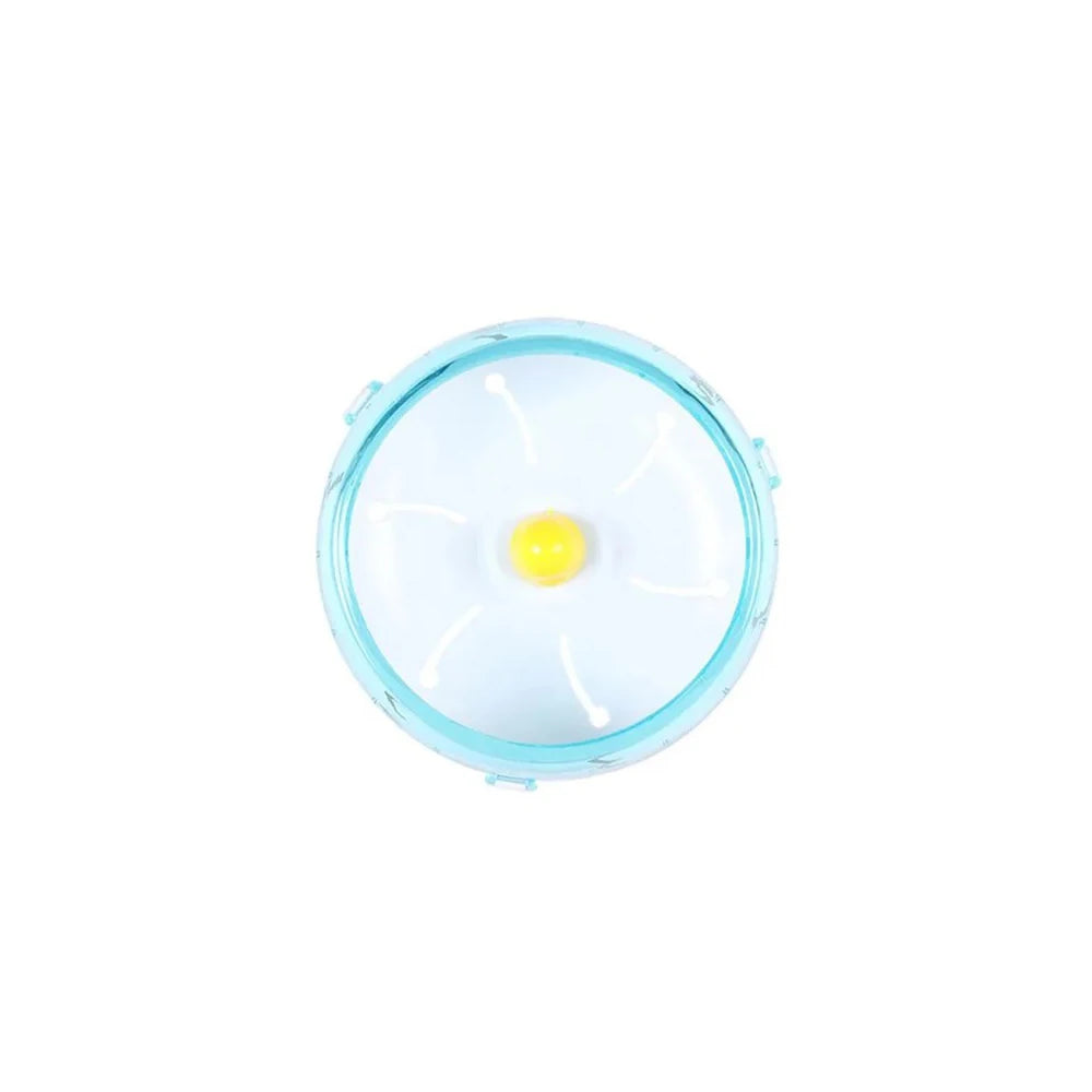 Silent Hamster Running Wheel – Transparent Jogging Disc for Small Pets