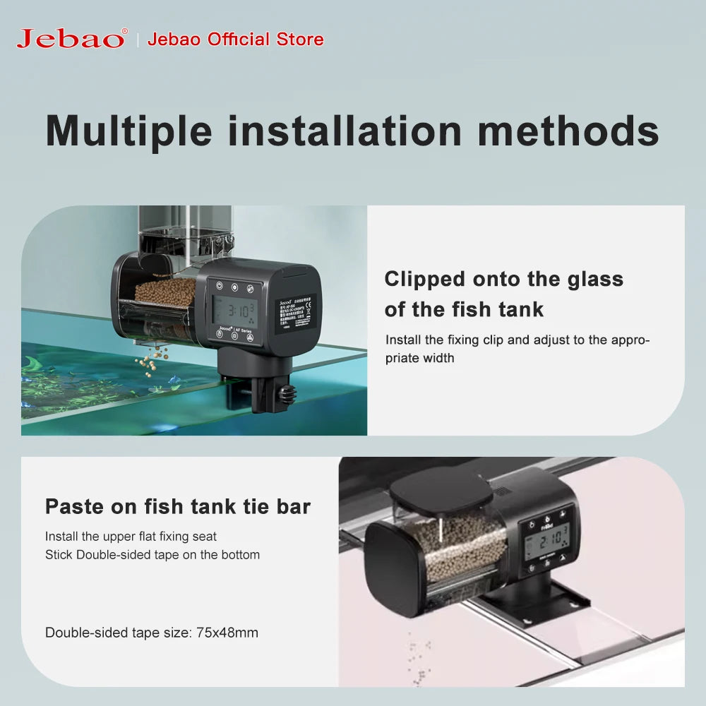 Smart Aquarium Feeder – Automatic Digital WiFi Remote Fish Feeder