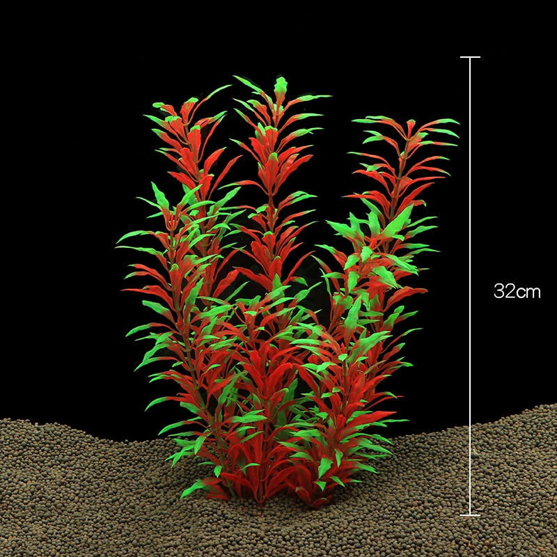Artificial Aquarium Decoration Plant Plastic Water Grass