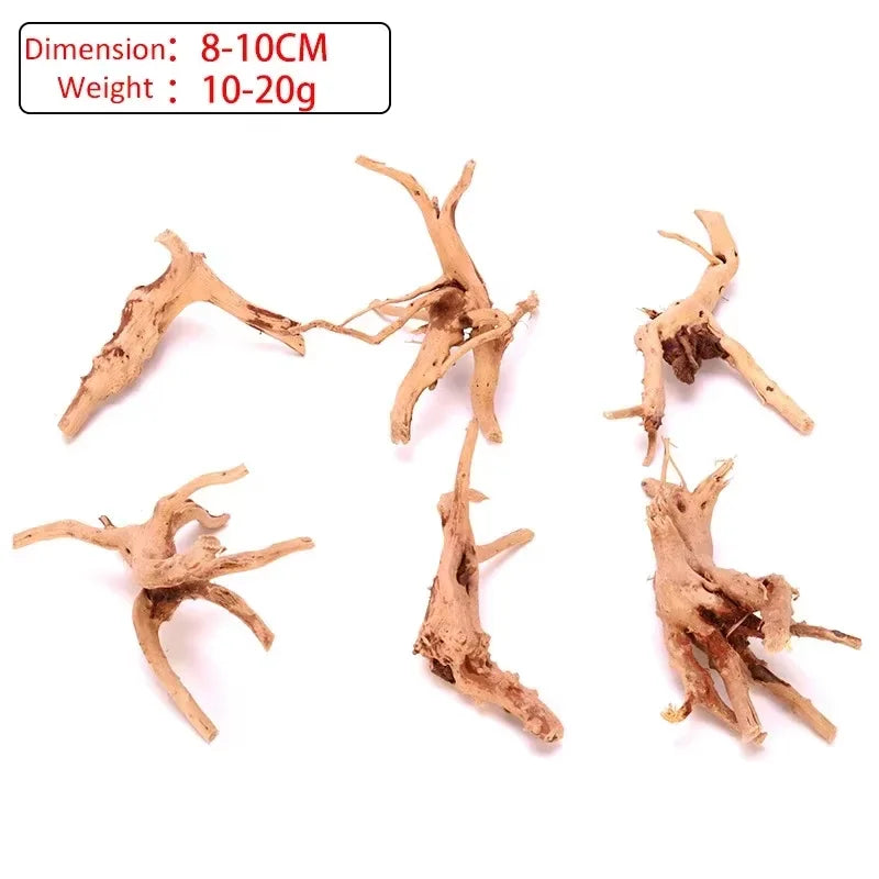 Natural Driftwood Roots – Small Aquarium Decoration & Habitat Ornament