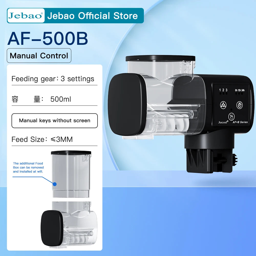 Smart Aquarium Feeder – Automatic Digital WiFi Remote Fish Feeder
