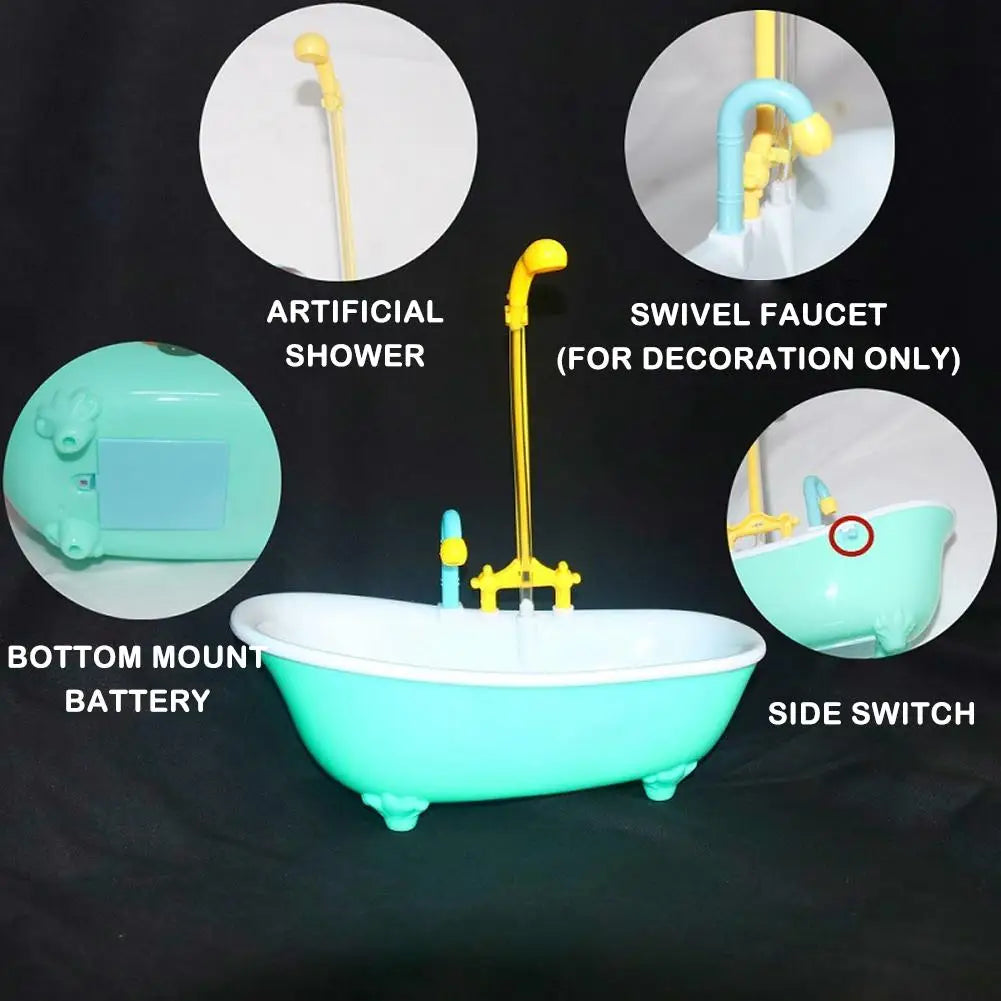 Automatic Parrot Bird Bath – Smart Plastic Bathtub for Cage Accessories