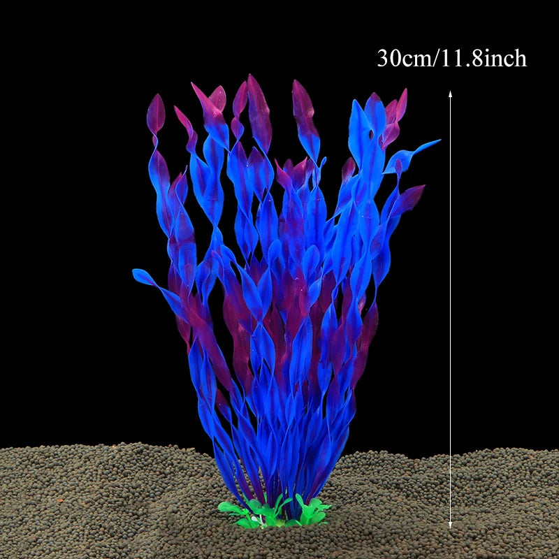 Artificial Aquarium Decoration Plant Plastic Water Grass